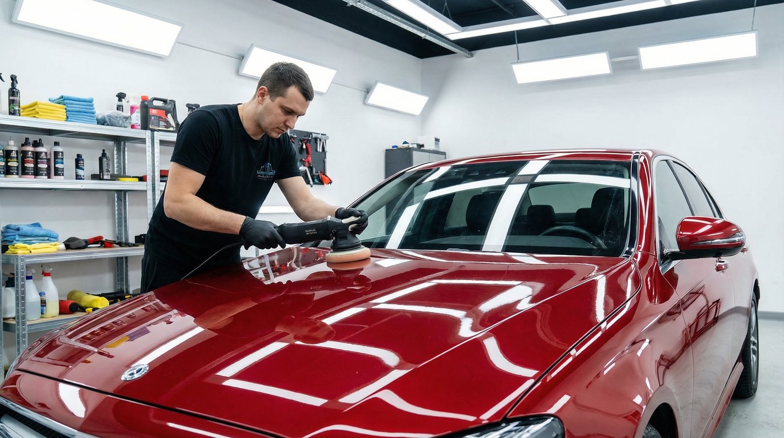 福利导航车漆修复视频分享